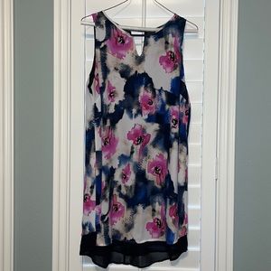 ASTR the label floral color block dress